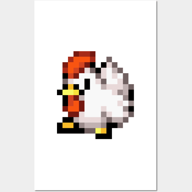 Cucco Sprite Wall Art by SpriteGuy95